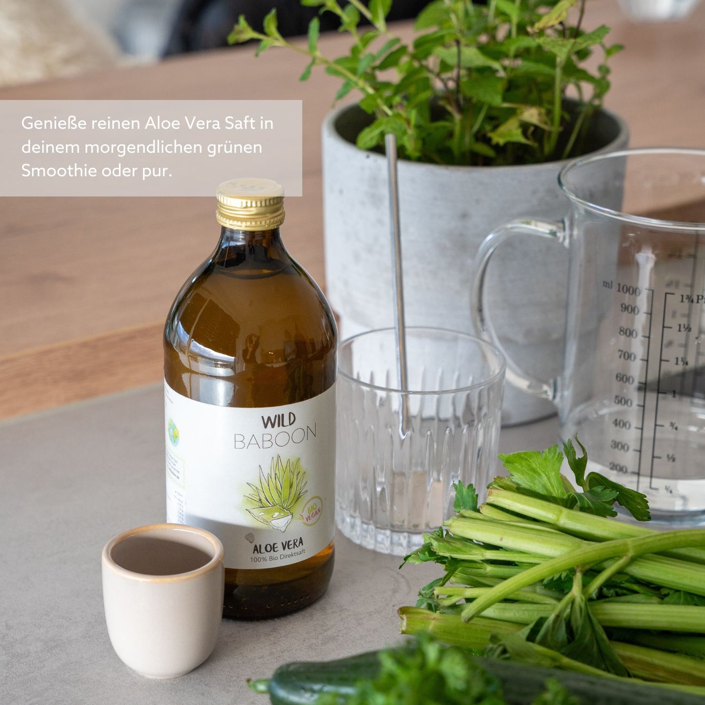 Bio Aloe Vera Direktsaft 500ml