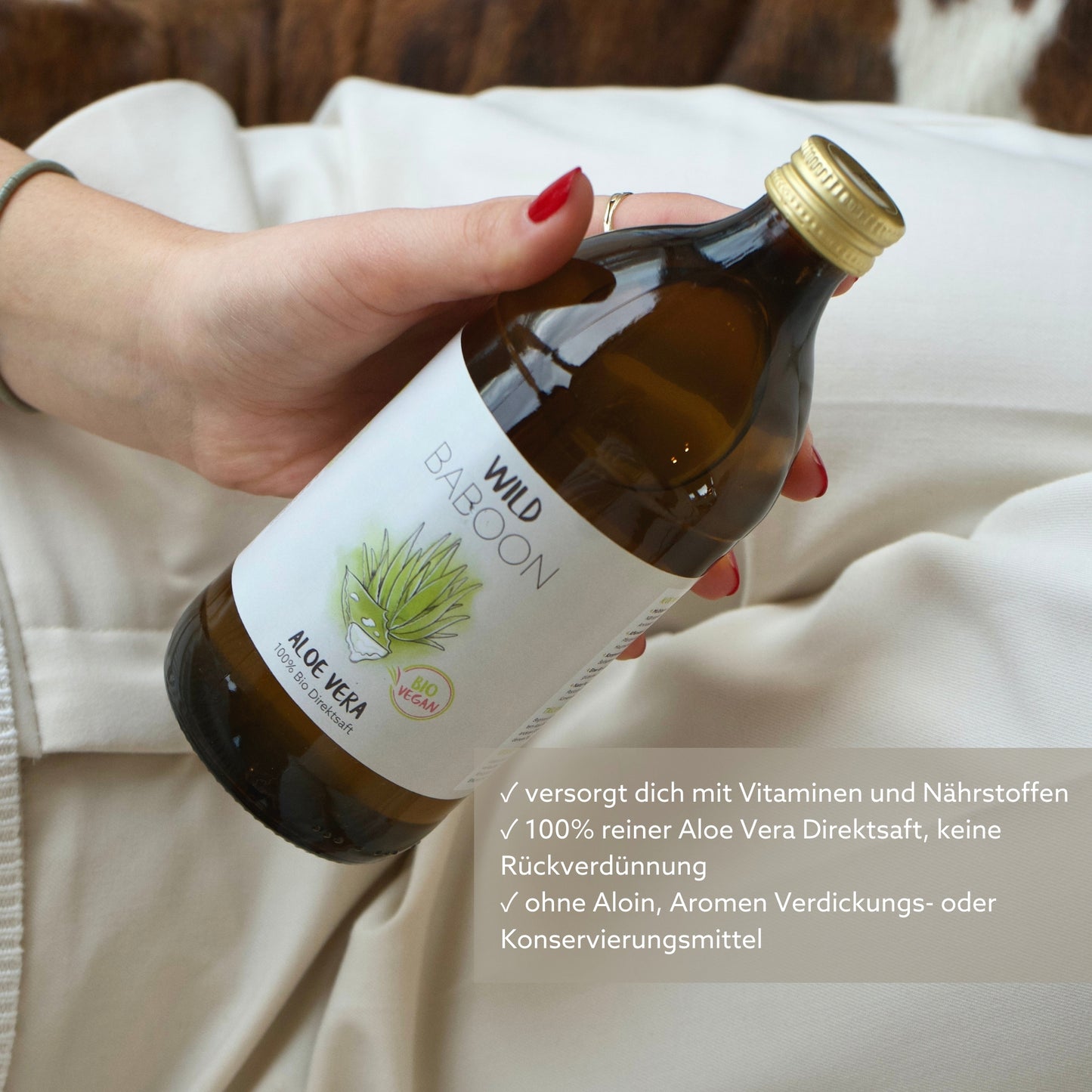 Bio Aloe Vera Direktsaft 500ml