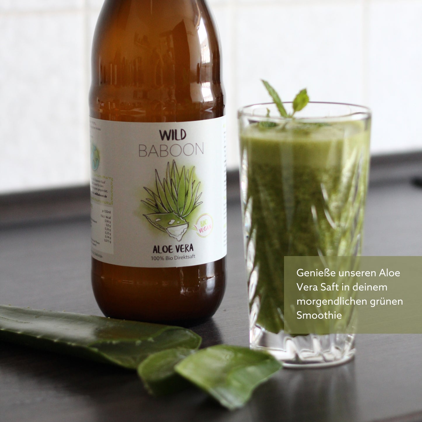 Bio Aloe Vera Direktsaft - Reine Pflanzenkraft