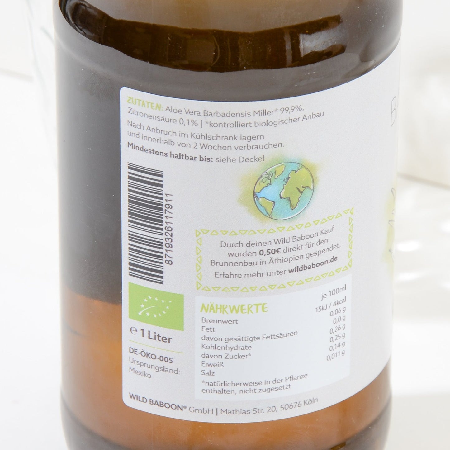 Bio Aloe Vera Direktsaft - Reine Pflanzenkraft