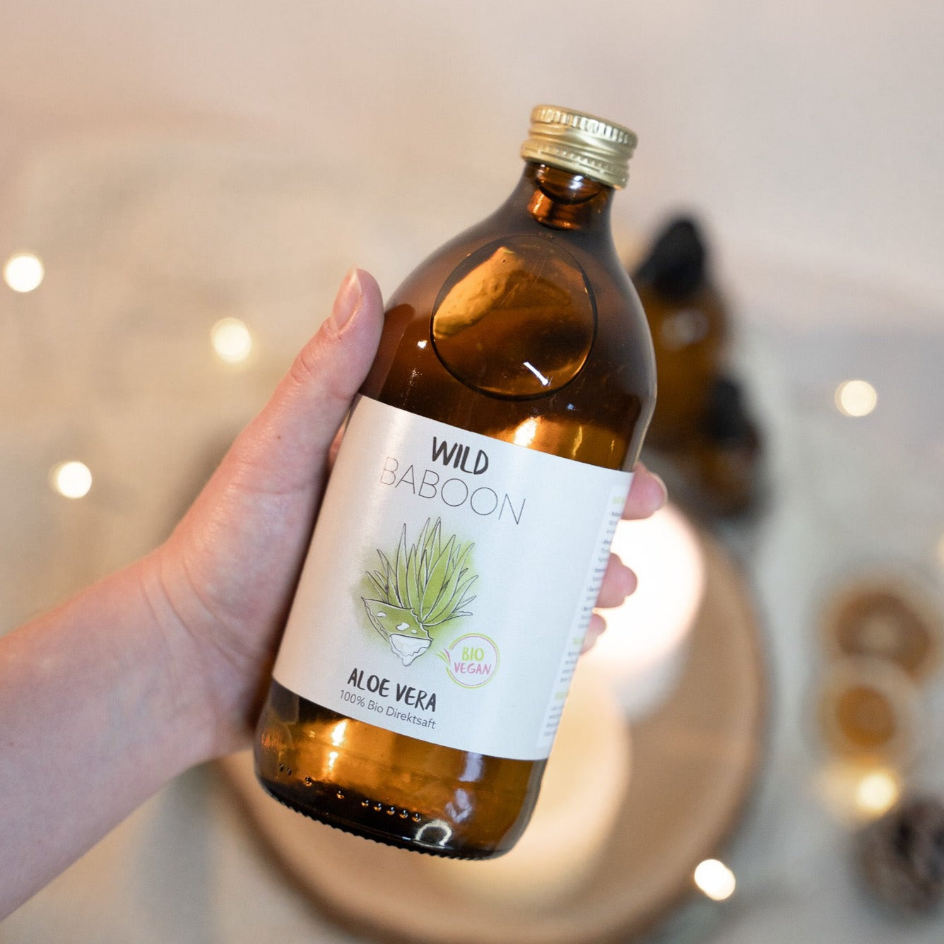 aloevera zum trinken gesunder saft kleine flasche
