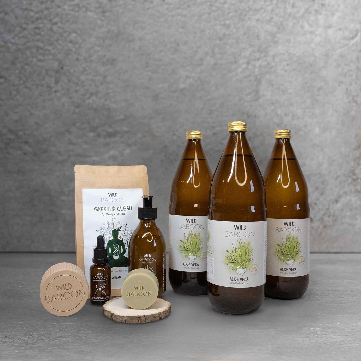 PROFI PACKAGE - 5 Wochen Aloe Kur mit GRATIS SEIFEN ETUI