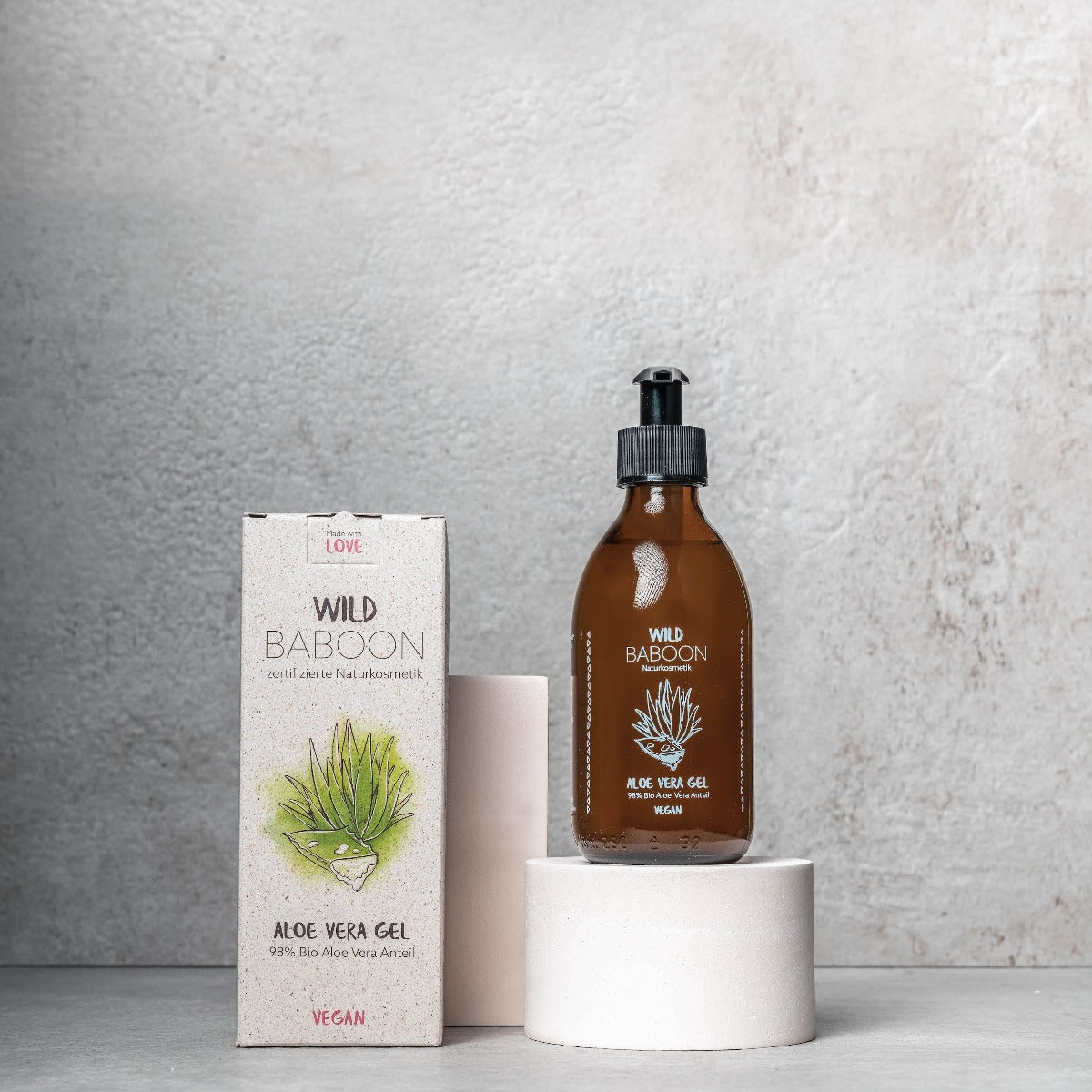 Aloe Vera Gel für Gesicht und Körper