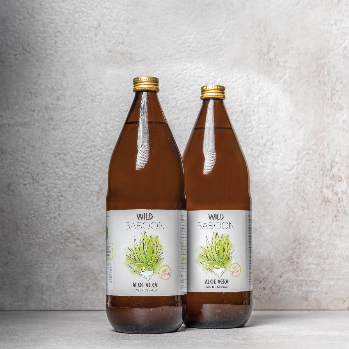 saftkur aloe 2 braunglas flaschen 2 Liter