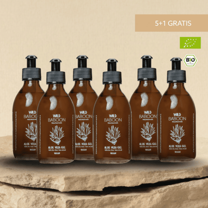 Bio Aloe Vera Gel - Feuchtigkeit und Regeneration für Haut und Haar - 245ml