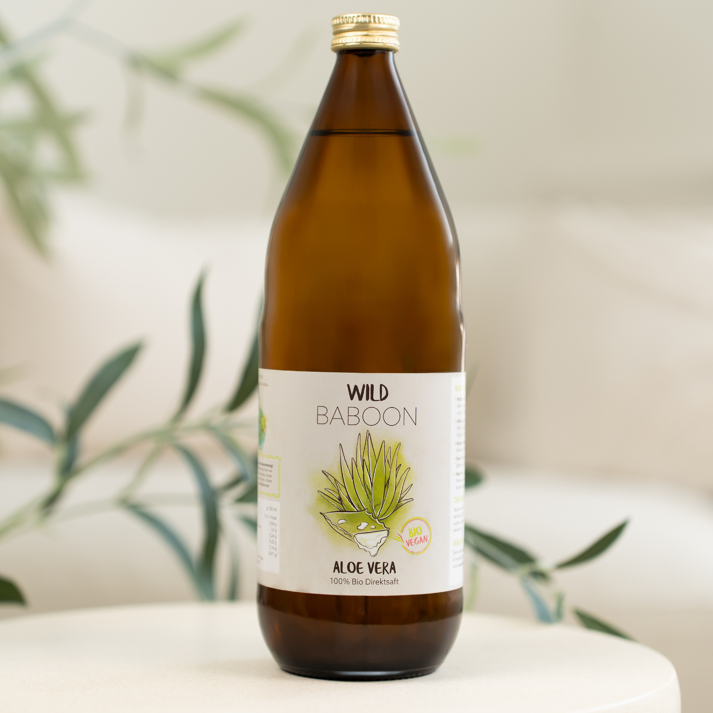 Bio Aloe Vera Direktsaft - Reine Pflanzenkraft