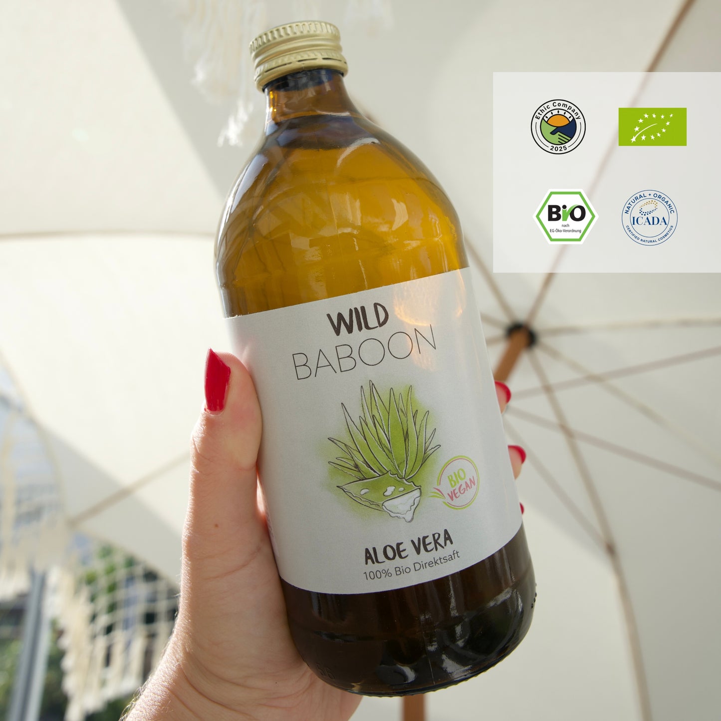 Bio Aloe Vera Direktsaft 500ml