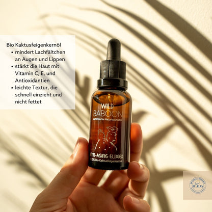 Wildes Kaktusfeigenkernöl bio - Anti-Aging Elixier - 30ml