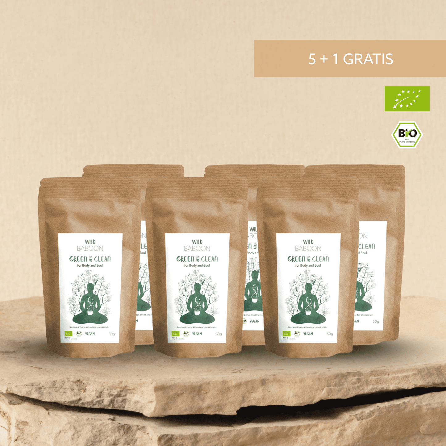 🍵 Green & Clean Tee - deine grüne Auszeit für Körper und Geist 50g