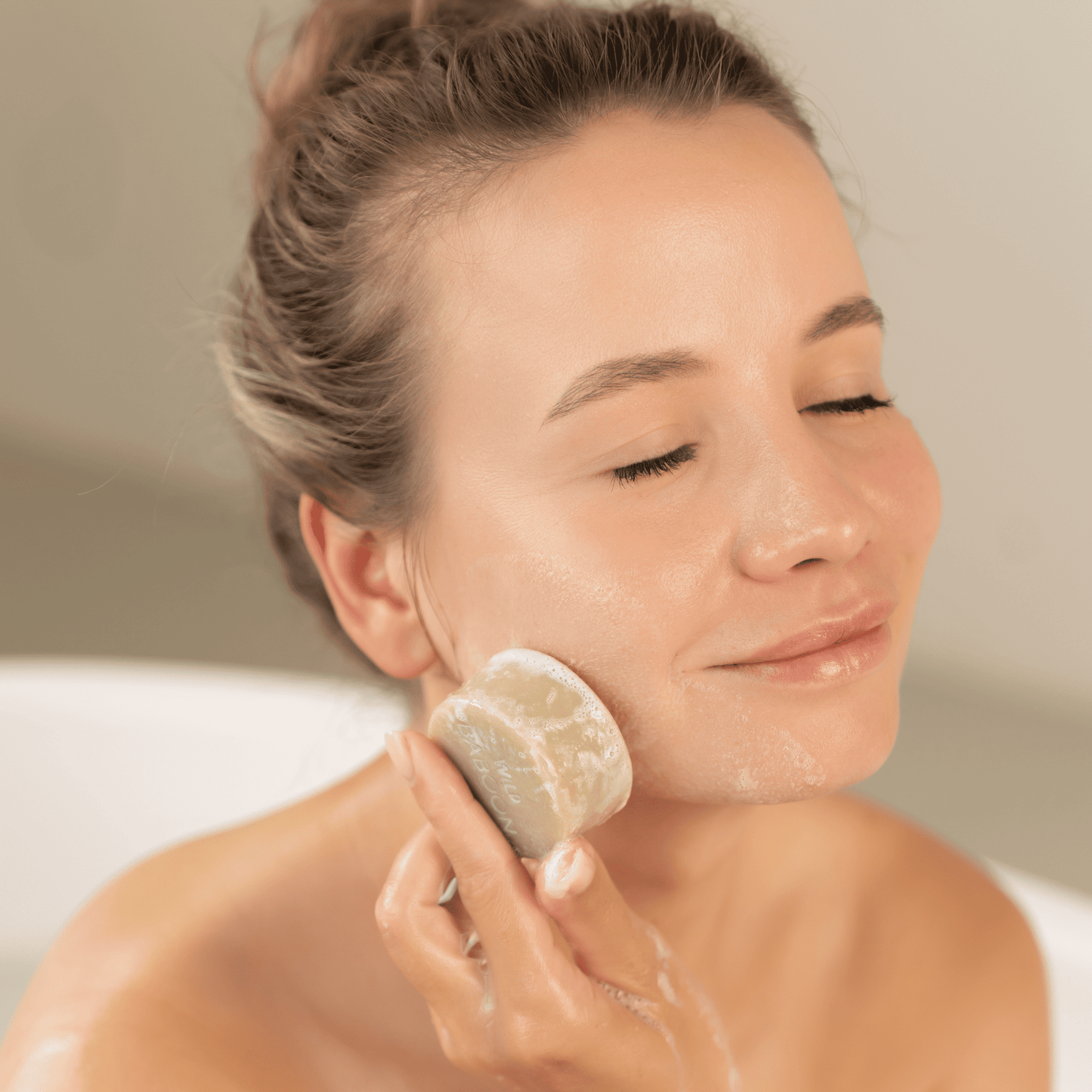 Aloe Vera Duschpraline Pachamama 60g - mit Sheabutter und Heilerde