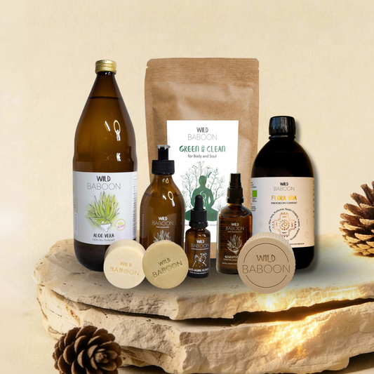 Health and Beauty Set by Wild Baboon® + GRATIS SEIFEN ETUI