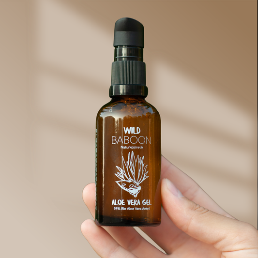 Bio Aloe Vera Gel, verbesserte Formel - ideale Reisegröße 50ml