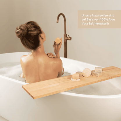 Aloe Vera Duschpraline Pachamama 60g - mit Sheabutter und Heilerde