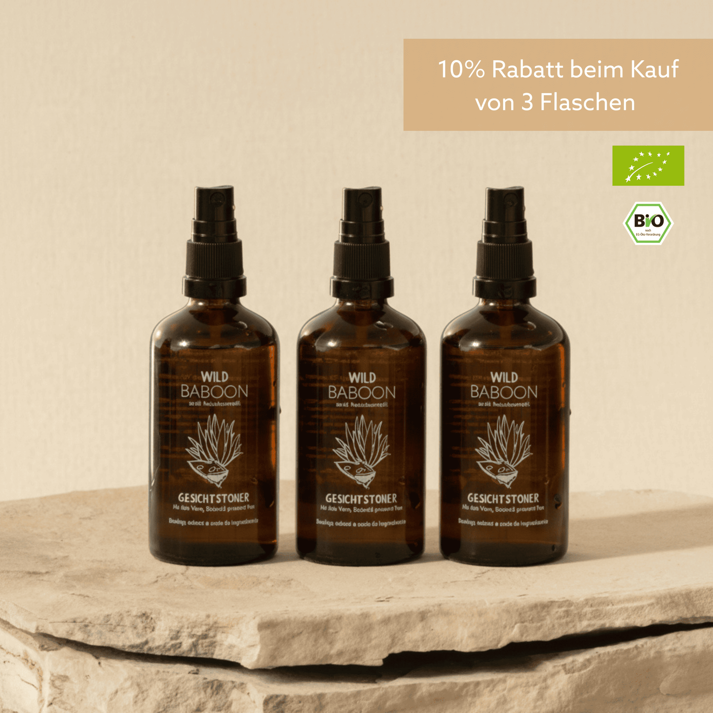 NEW: Gesichtstoner mit Aloe Vera & Gurke – Feuchtigkeit & Schutz - 100 ml