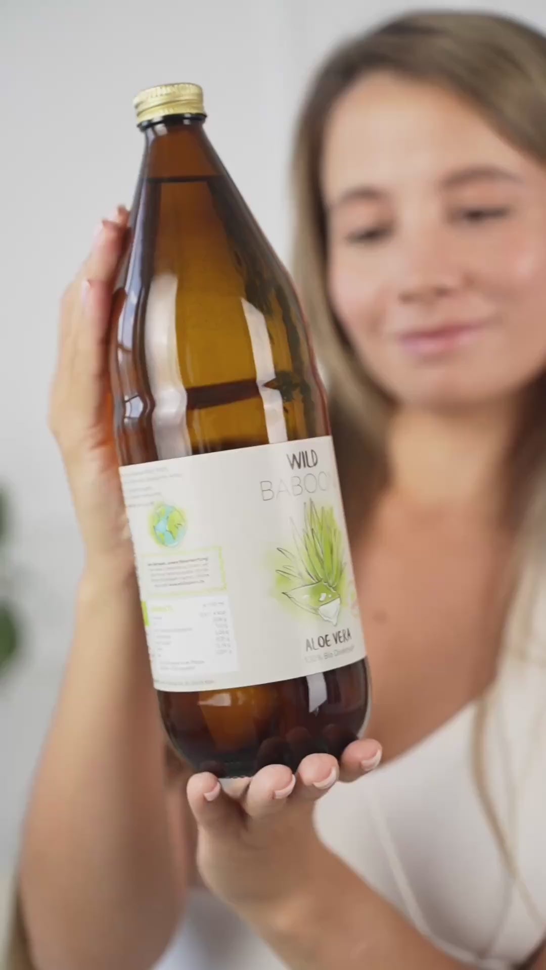 Bio Aloe Vera Direktsaft, keine Rückverdünnung – WILD BABOON
