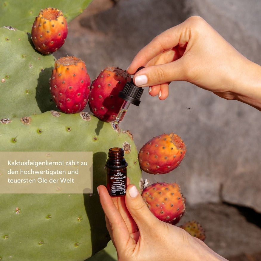 🌵MINI: Bio Kaktusfeigenkernöl - Anti-Aging Elixier - 5ml
